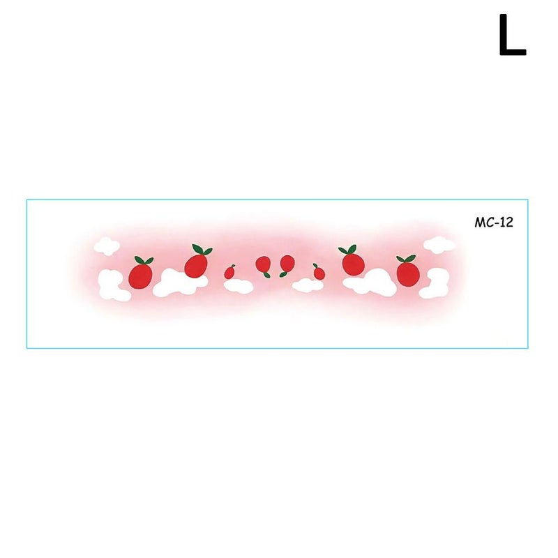 Christmas Makeup Face Stickers, Cute Blush, Prom Decorations, Funny and Creative Temporary Tattoo Stickers, 1pc